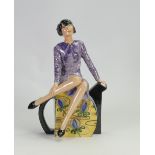Peggy Davies Clarice Teatime figurine: Artist original colourway 1/1 by Victoria Bourne