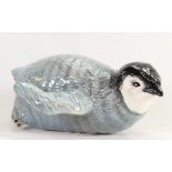 Beswick Penguin chick sliding: Model 2434.