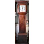 A 30 hour square dial Longcase clock by C.W.