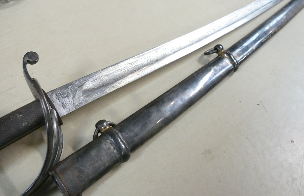 British Crimean War pattern sword: As carried at charge of the light brigade: - Image 3 of 5