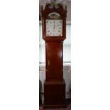 A 30 hour Longcase Rolling Moon clock by Thomas Lister of Halifax circa 1718-1779: The clock has an