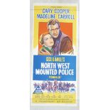 A collection of movie and similar posters: To include North West mounted police, 1935 Scandals,