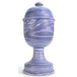 Wedgwood Agate vase & cover The Wedgwood Story Vase: Made to commemorate the visit of Lord Wedgwood