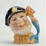 Royal Doulton small character jug Treasure Chest Old Salt D7153: Limited edition for special events.