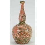 William Moorcroft Macintyre Cornflower Florian vase: C1900, height 34.5cm.
