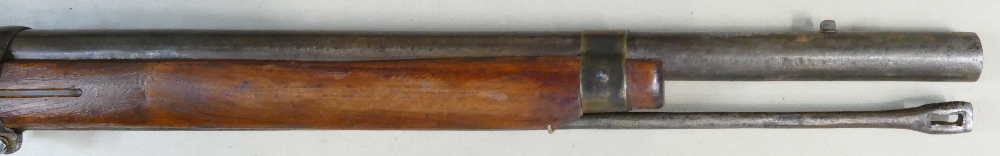 American civil war period Musket: with confederate markings. - Image 3 of 5