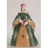 Royal Worcester for Compton & Woodhouse figure Queen Mary I: Limited edition.