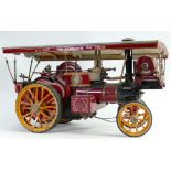 Modelist Built Scale Live Steam Model of a Burrell Special Scenic Showmans Engine: Named Akela,
