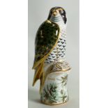 Royal Crown Derby Paperweight Harrods Peregrine Falcon: Limited edition.