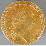 Full Guinea gold coin 1787: Condition nVF.