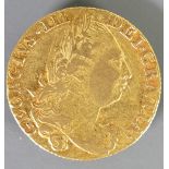 Full Guinea gold coin 1775: Condition nVF.