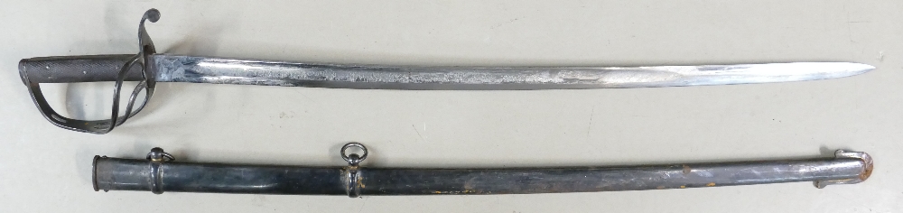 British Crimean War pattern sword: As carried at charge of the light brigade: