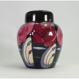 Moorcroft Bellahouston ginger jar: Designed by Emma Bossons,