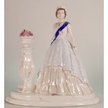 Coalport limited edition figure a Golden Jubilee Celebration: