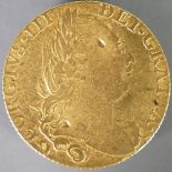 Full Guinea gold coin 1776: 3 dents.