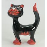 Lorna Bailey prototype Precious the Cat: Dated 31-07-2002.