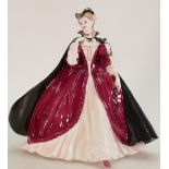 Coalport for Compton & Woodhouse limited edition figure The Wicked Lady CW659: Height 24cm