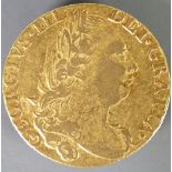 Full Guinea gold coin 1776: Condition VF.