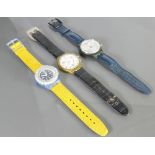 A collection of vintage Swatch watches (3):