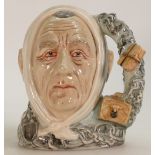 Royal Doulton large character jug Marleys Ghost D7142: