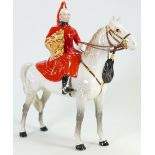 Beswick Lifeguard on grey horse: Model 1624