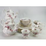 Royal Albert Lavender Rose tea & dinner ware: Including large & small tea pots, cups, saucers,