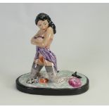 Peggy Davies Phoebe figurine: Artist original colourway 1/1 by M Jackson