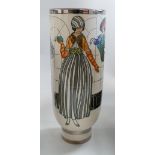 Dennis China Works vase Spring Shopper 1914: Limited edition of 20 designed by Sally Tuffin,