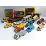 A collection of model vehicles: Including Dinky, Corgi etc.