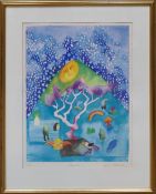 Sylvia Edwards signed limited edition print Moonbream: 42cm x 58cm