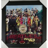 Coalport wallplaque The Beatles: Sgt Peppers Lonely Hearts Club Band,