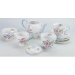 Shelley Tea for Two set New Cambridge Wild Flowers 13668: