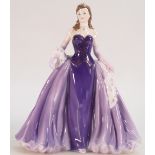 Coalport for Compton & Woodhouse limited edition figure Lady Helen By Royal Command CW610: Height