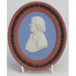 Wedgwood Oval Four Colour Cameo of Josiah Wedgwood: made for 250th anniversary ,