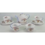 Shelley Tea for Two set Sterling Sheraton Sprays 2323: