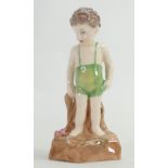 Royal Doulton prototype colourway figure Do You Wonder where Fairies Are: Similar to HN4428 but in