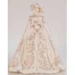Coalport for Compton & Woodhouse limited edition figure Royal Garden Party Louisa CW642: Height