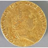 Full Guinea gold coin 1788: Condition aVF very slight bend.