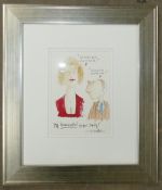 Tim Bulmer original Etching: A wonderful Day Sugar Daddy,