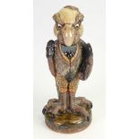 Andrew Hull Pottery Grotesque bird "Charles Dickens": Limited edition in different colourway as
