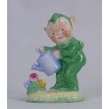 Shelley small figure of a Pixie watering flowers: By Mable Lucie Atwell LA17