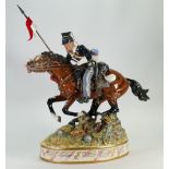 Royal Doulton prestige model Charge of the Light Brigade HN3718: Designed and modeled by Alan