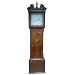 A mahogany Longcase clock,