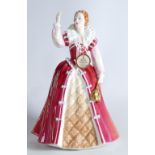 Royal Doulton figure Queen Elizabeth I HN3099: Limited edition from the Queens Of The Realm series,