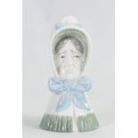 Royal Worcester candle snuffer as an Old Woman: Height 9cm.