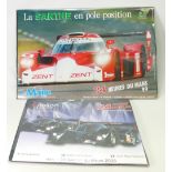 Motor Racing advertising posters "24 Heures Du Mans": 2008 and 1999.