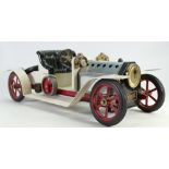 Mamod vintage model Live Steam Roadster car SA1: Length 39cm.