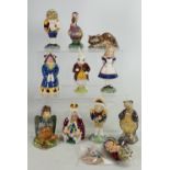 Beswick collection of figures from Alice In Wonderland series: Beswick figures comprising Cheshire
