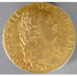 Full Guinea gold coin 1775: Condition nVF.