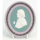 Wedgwood Oval Four Colour Cameo of Josiah Wedgwood: made for 225th anniversary ,